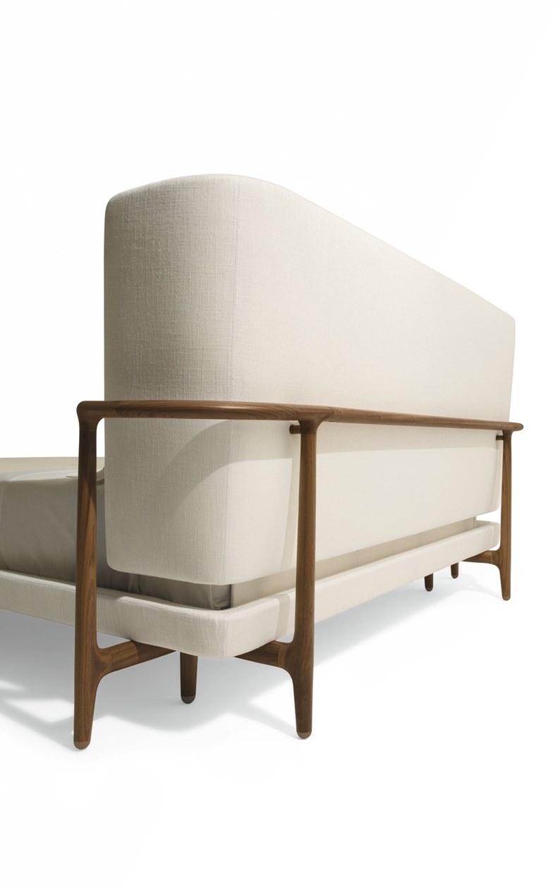 Giorgetti Двуспальная кровать с мягким изголовьем sun-id-1474431 - Вид №2