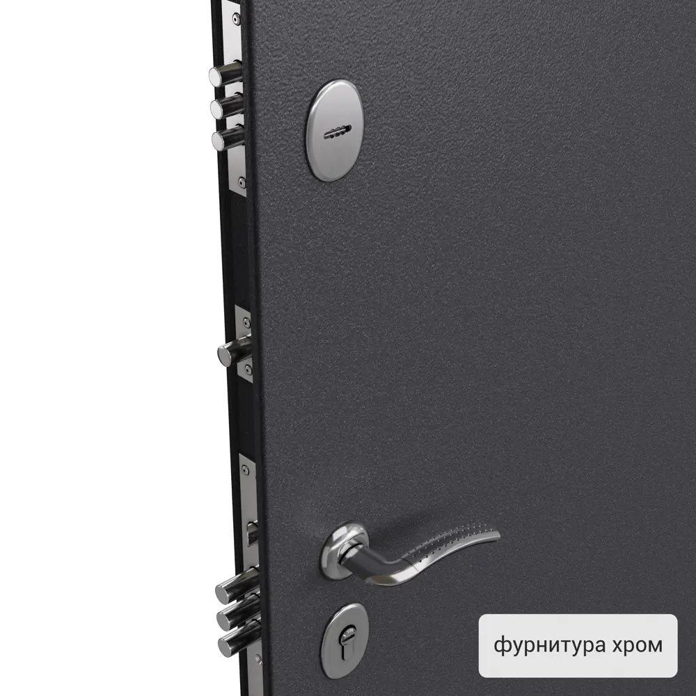 Дверь входная металлическая Страйд Тиволи 860 мм правая цвет серый TOREX STLM-2137411 - Вид №2