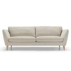 Диван Stella, трехместный, молочный