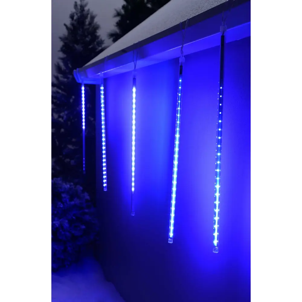 Электрогирлянда комнатная «Сосульки» 2.4 м 144 LED 8 ламп синий 82309547 STLM-2066237 Santreyd  - Вид №5