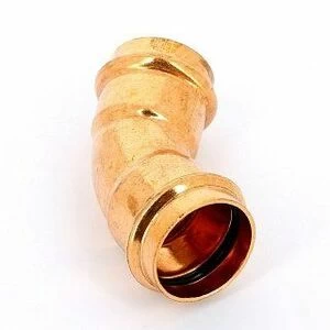 Угол 45° пресс 42 медный IBP