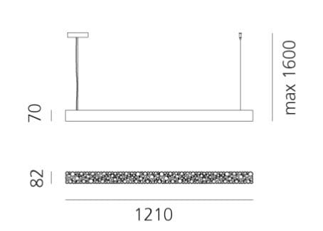 Светодиодный подвесной светильник из инженерного пластика Artemide Calipso ARCH-00033703 - Вид №8
