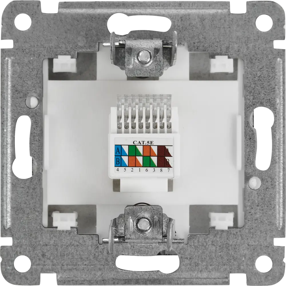 Розетка компьютерная встраиваемая Hegel РСК-400-08 цвет черный STLM-2036626 - Вид №3
