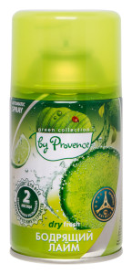 90836593 Освежитель воздуха Green collection Бодрящий лайм 250 мл STLM-0405643 PROVENCE