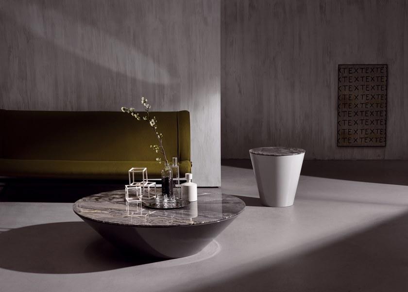 ACERBIS Круглый журнальный столик из baydur® и камня sun-id-1417371 - Вид №1