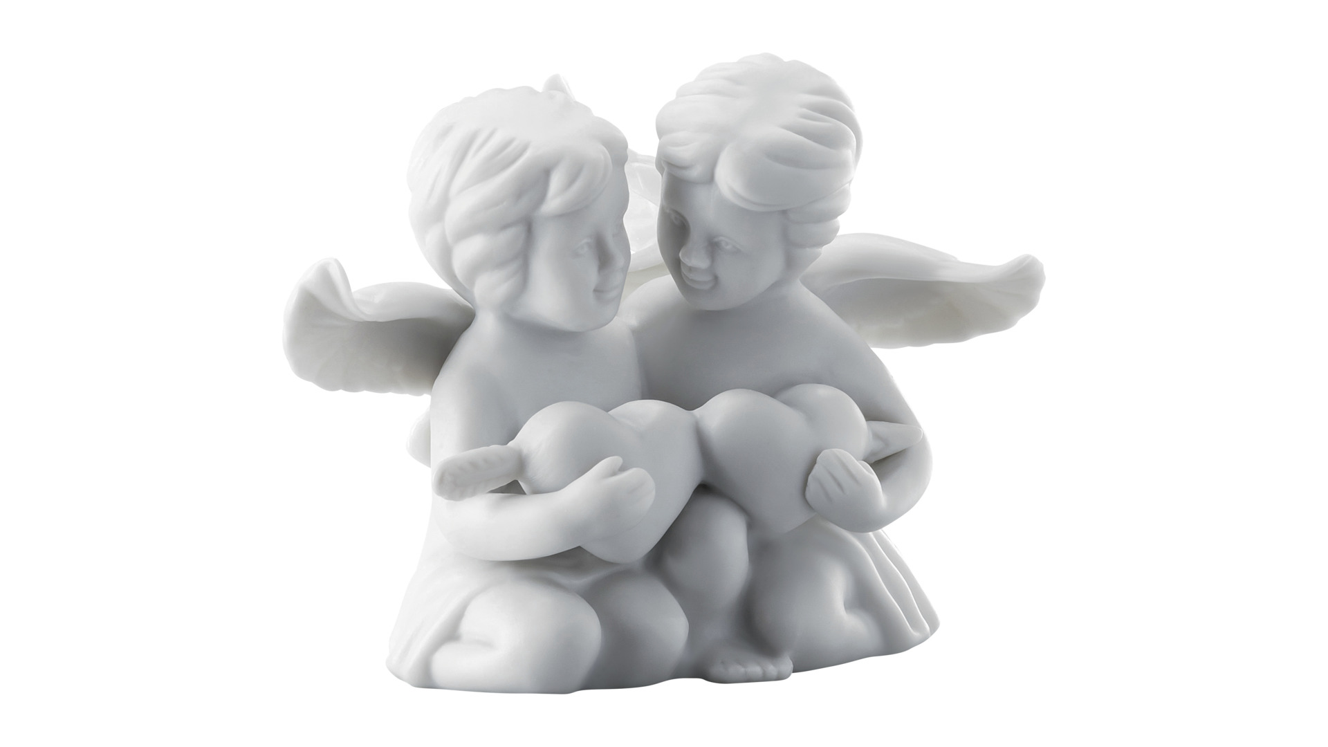 10654579 Rosenthal Фигурка Rosenthal Ангелы с сердцем 6,5см, фарфор Фарфор  - Вид №1
