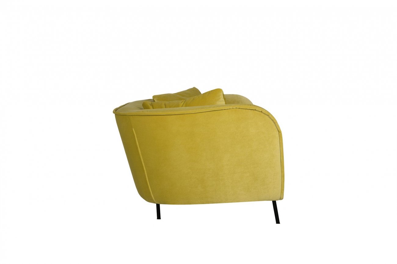 Диван Maja двухместный прямой желтый SITS ДИЗАЙНЕРСКИЕ, MAJA 192153 Желтый  - Вид №2