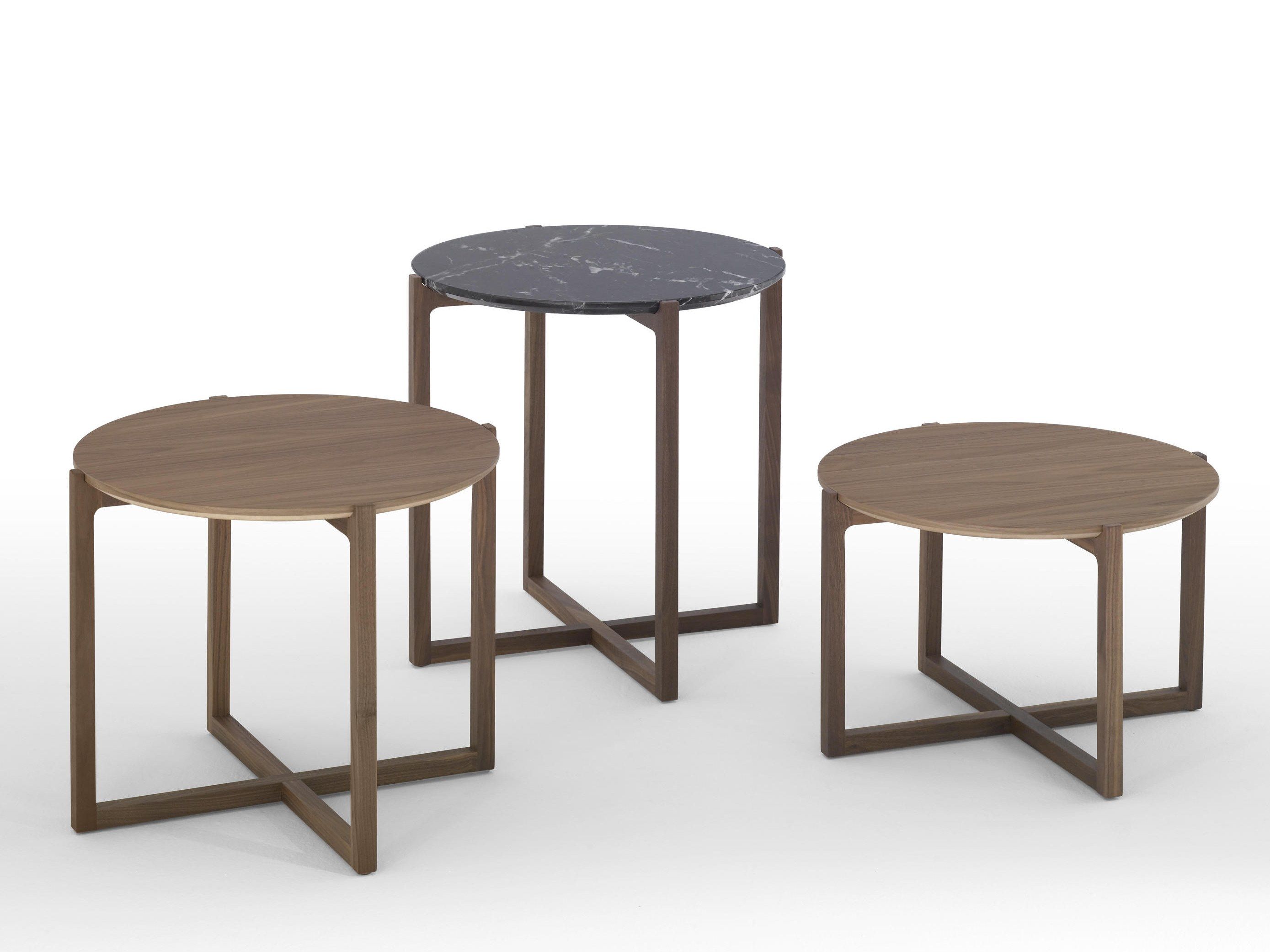 Круглый журнальный столик из МДФ Kendo Mobiliario Лотта ARCH-00115185 - Вид №3