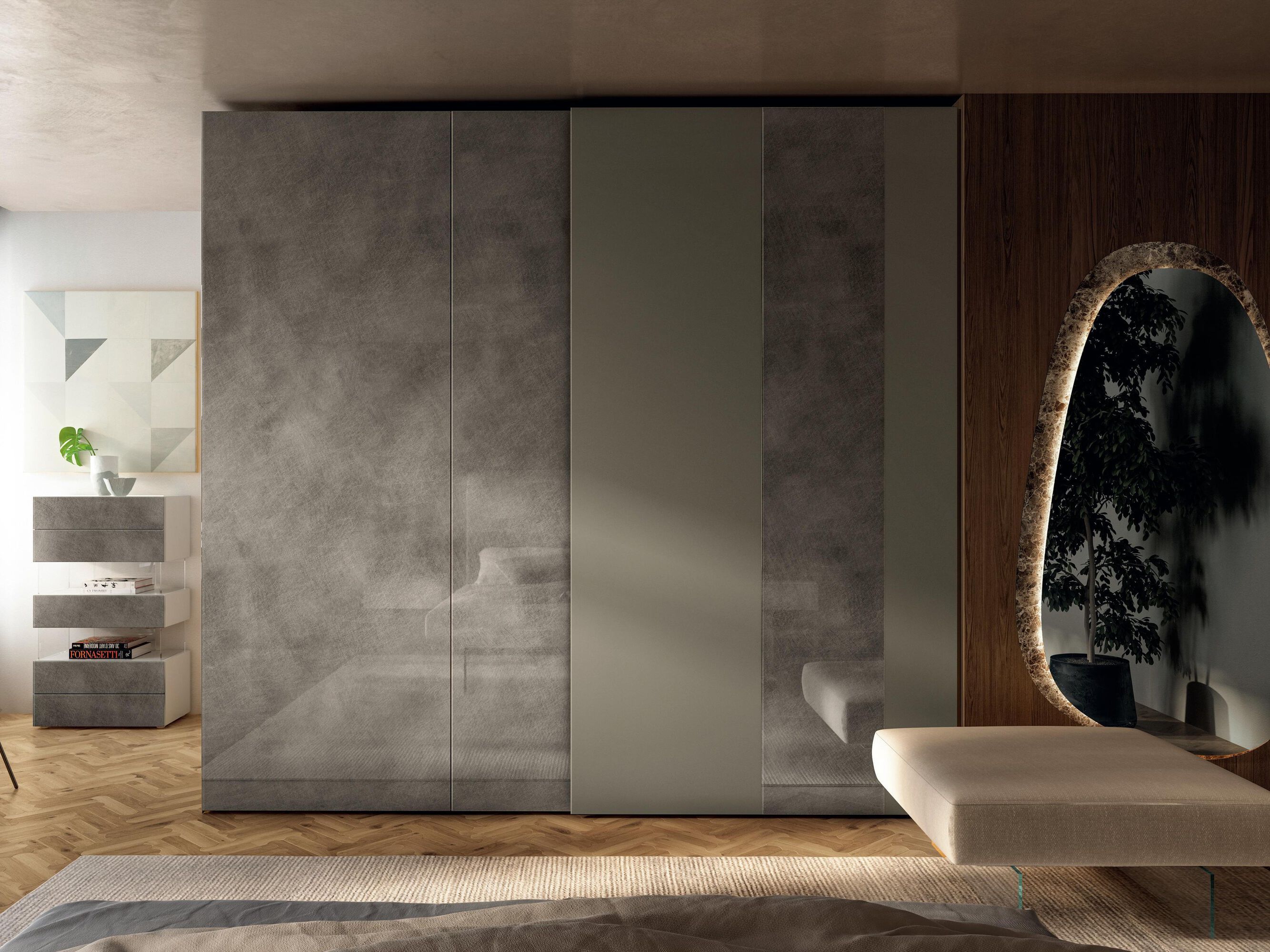 Модульный шкаф с раздвижными дверями Lago N. O. W ARCH-00117145