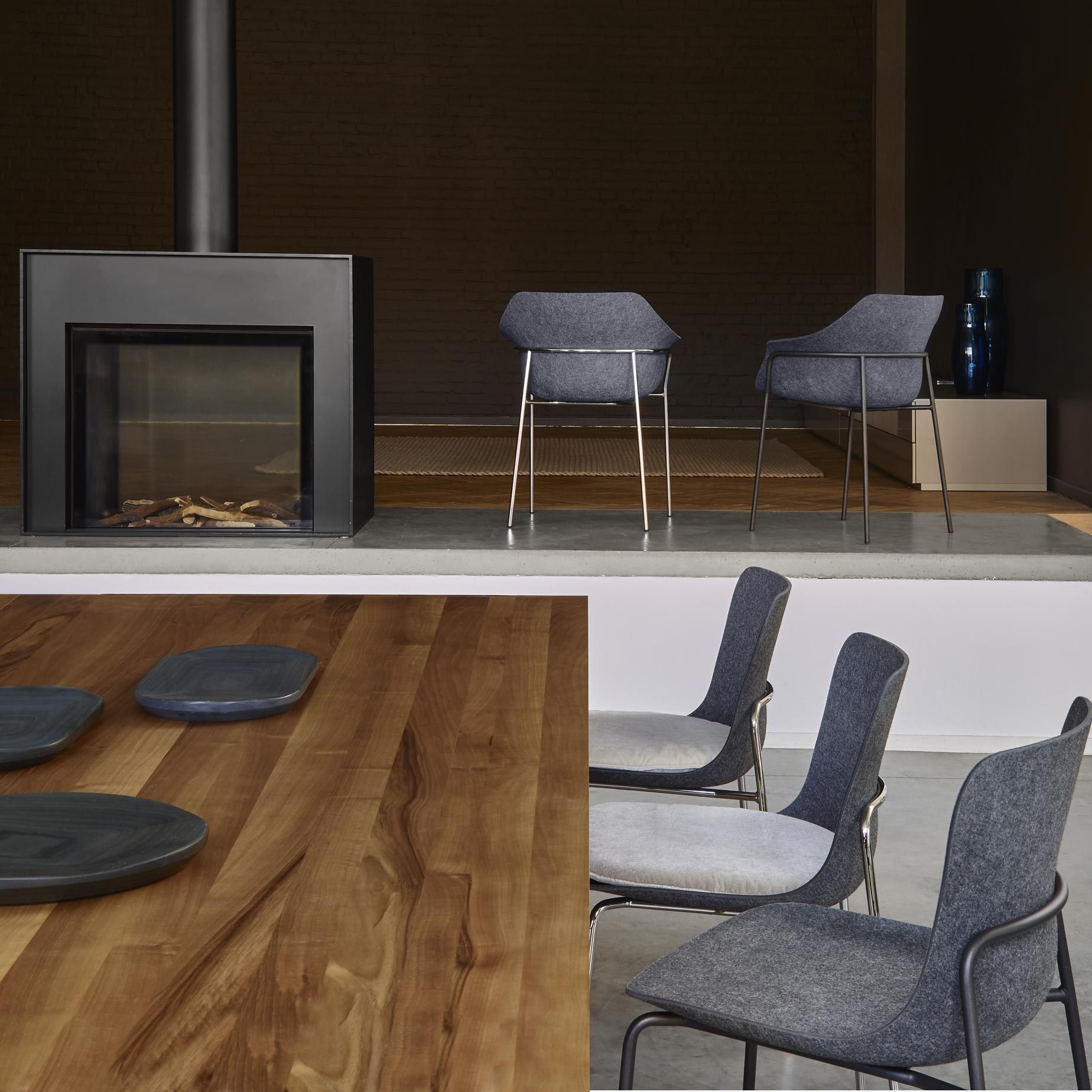 Стул из войлока Ligne Roset ETTORIANO ARCH-00119813 - Вид №3