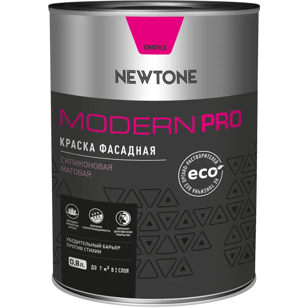 Краска фасадная Newtone Modern Pro 0.8 л база A 85634027 STLM-2021605  - Вид №1