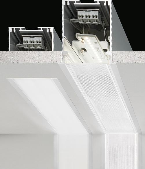 PANZERI Настенный линейный осветительный профиль для светодиодных модулей Nolita Xg2039 - Вид №1