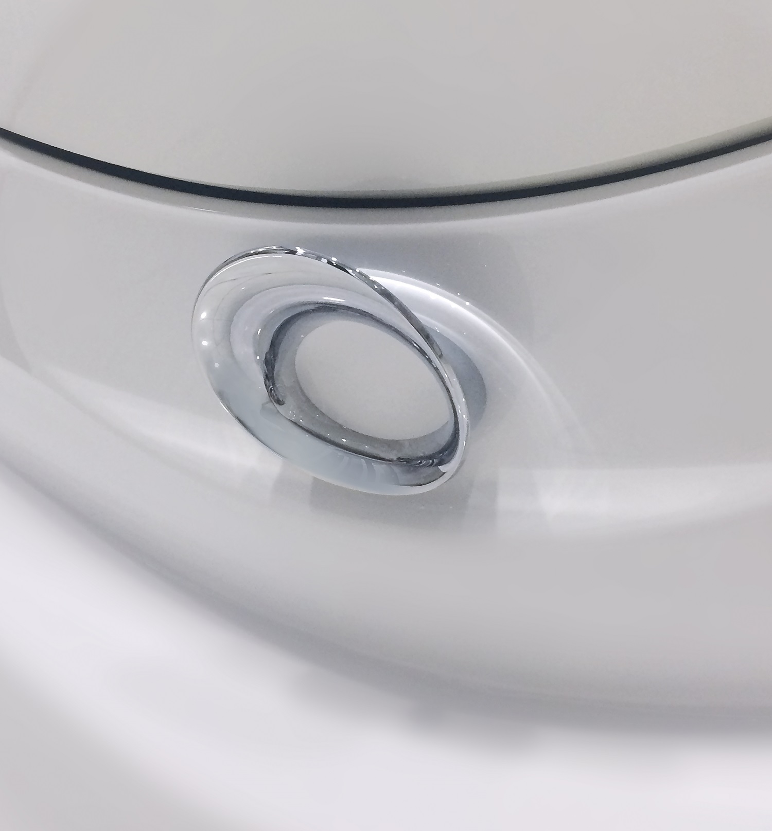 У40418 Тумба с раковиной Eclipse 110, 1я, White 1 Marka Eclipse - Вид №3