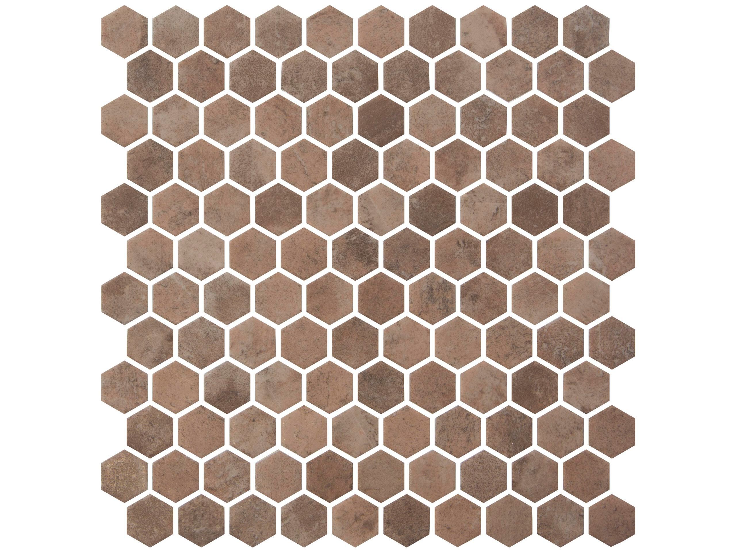 Стеклянная мозаика Onix Hex Terra ARCH-00055549