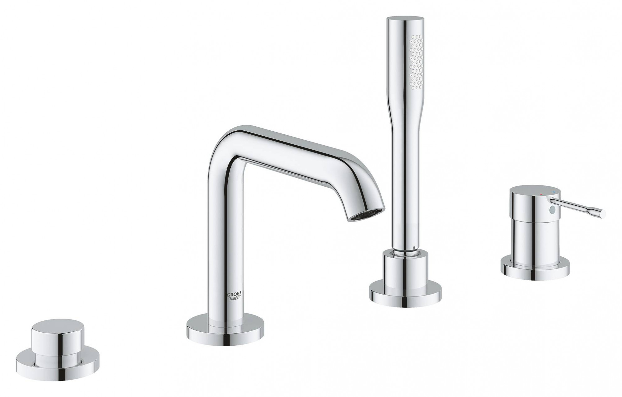 Смеситель для ванны GROHE Essence New на 4 отверстия, хром (1957800A)
