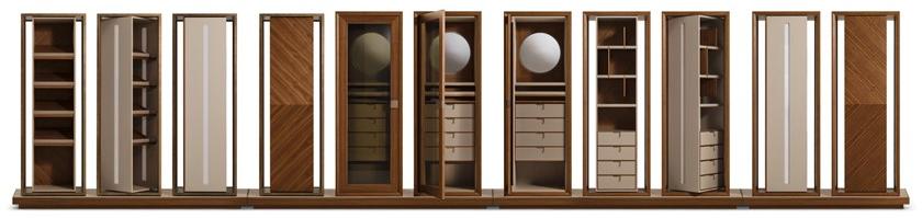 Giorgetti Модульный шкаф из дерева с ящиками Town sun-id-1378110 - Вид №1