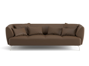 2-местный кожаный диван