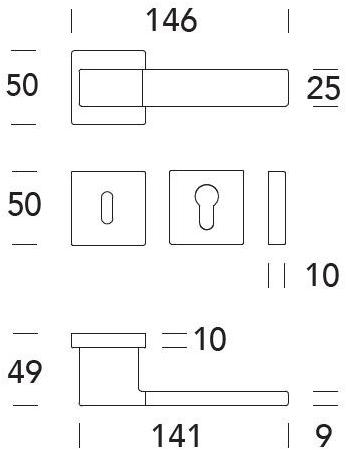 Reguitti Ручка Замак на розе B-arte A426mrq8635 - Вид №1