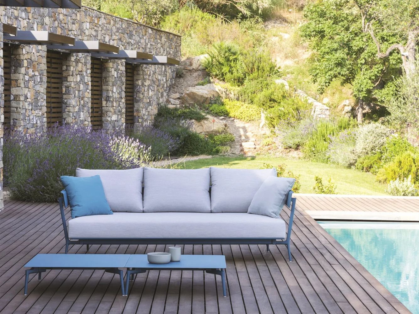 Алюминиевый низкий садовый столик с порошковым покрытием FAST Aikana ARCH-00113639 - Вид №6