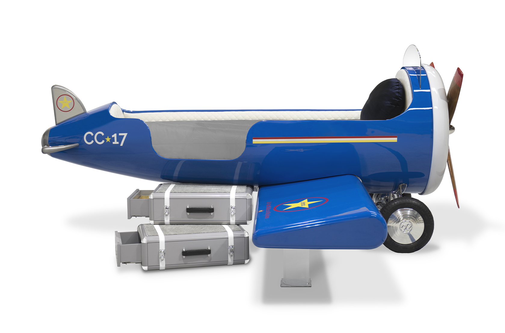 CIST22 Детская кровать самолет Sky One Circu  - Вид №2