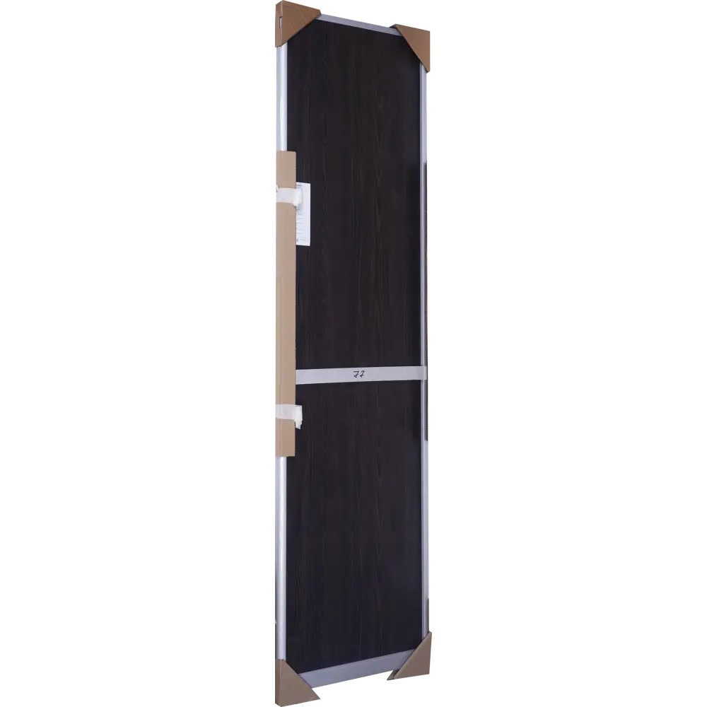 Дверь-купе Spaceo 2555x904 мм, высота проема 2600 мм, ЛДСП, цвет дуб термо тёмный STLM-2055807 - Вид №4