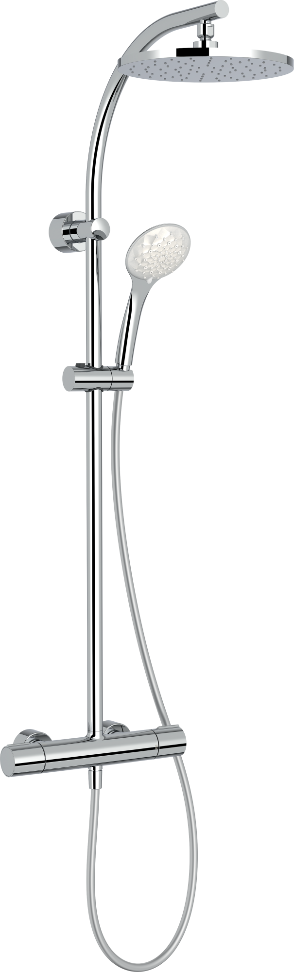 E32851-CP Термостатическая душевая колонна JACOB DELAFON AMÉLIE Amelie