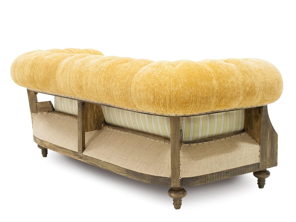 3-местный джутовый диван capitonné CREARTE COLLECTIONS Chesterfield Big Ben Essence ARCH-00005804 - Вид №20