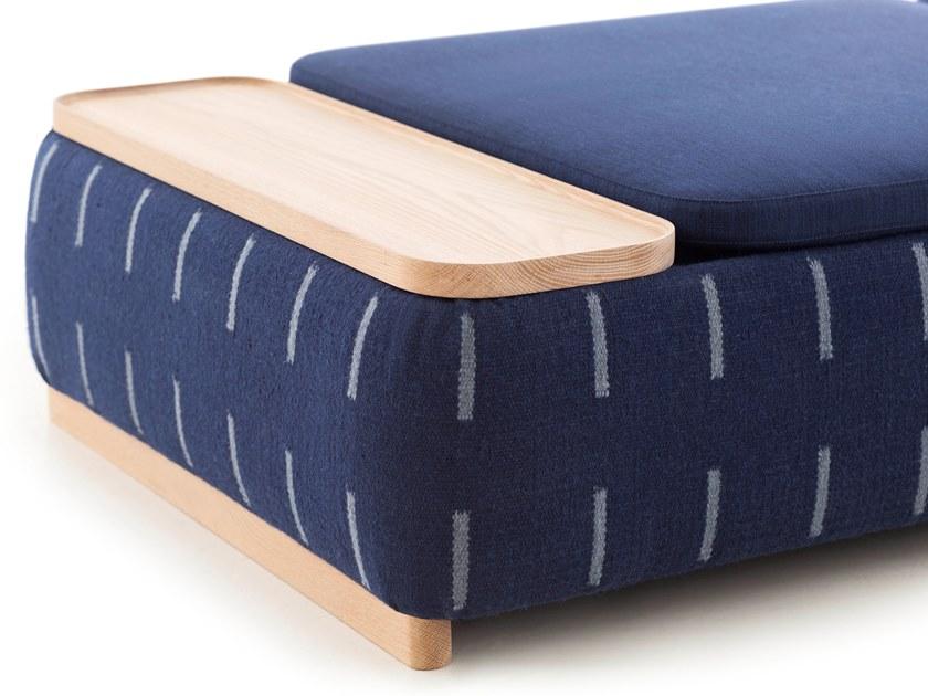 GAN Прямоугольный пуф из ткани Lan sun-id-1398972 - Вид №2