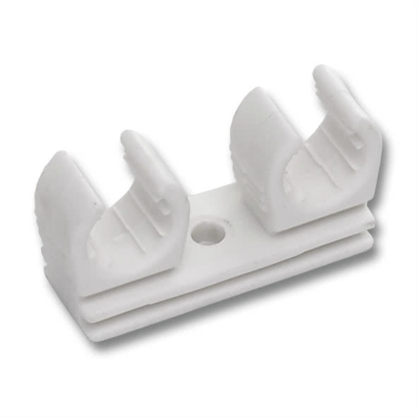 79829810 SANHA 9829C клипса для медных труб двойная 8-10 мм  - Вид №1