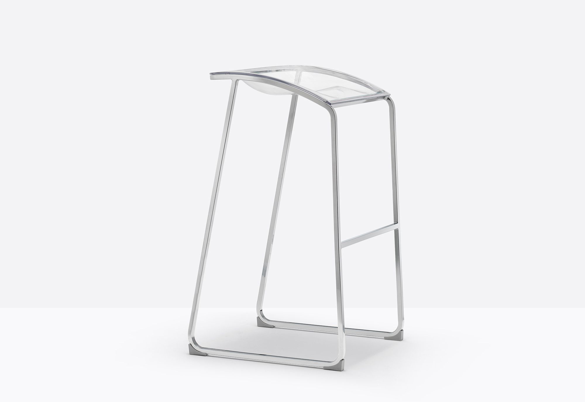 Стальной табурет с подставкой для ног Pedrali Arod ARCH-00015566 - Вид №1