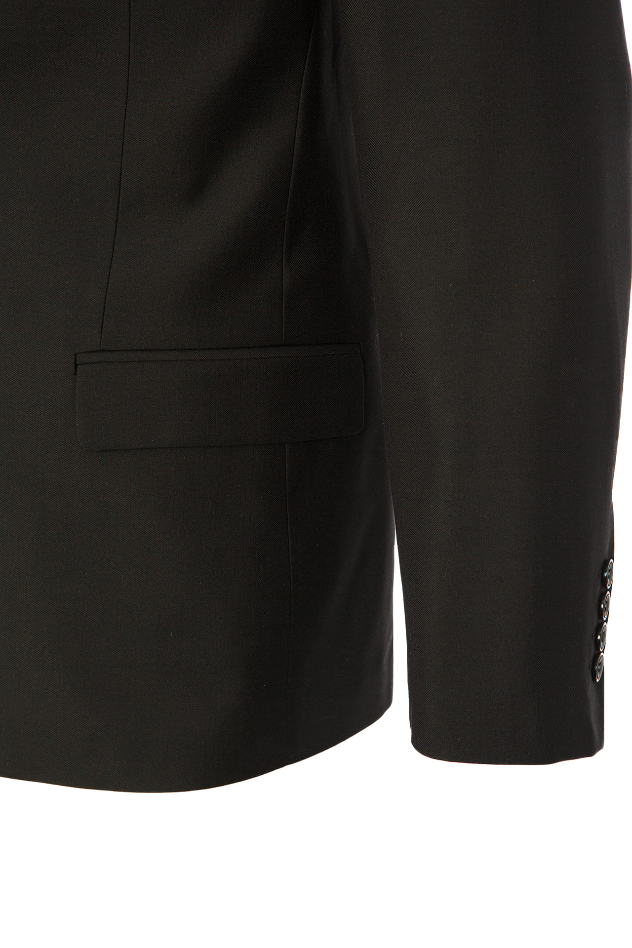 69705 Пиджак мужской slim fit  black El-Risto  Одежда для охранных структур  размер 44/170  - Вид №3