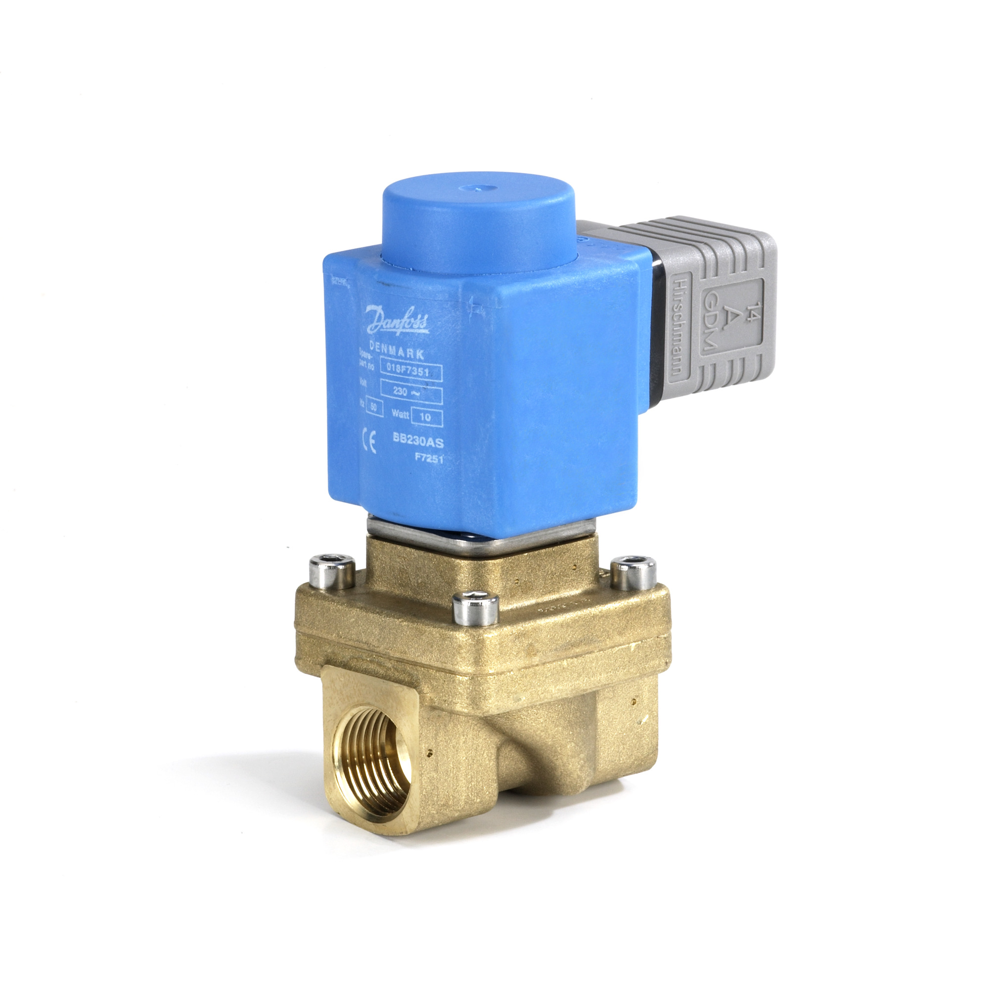 Danfoss EV250B — двухходовые электромагнитные клапаны с принудительным подъемом Клапан электромагнитный EV250B 032U5253  - Вид №22