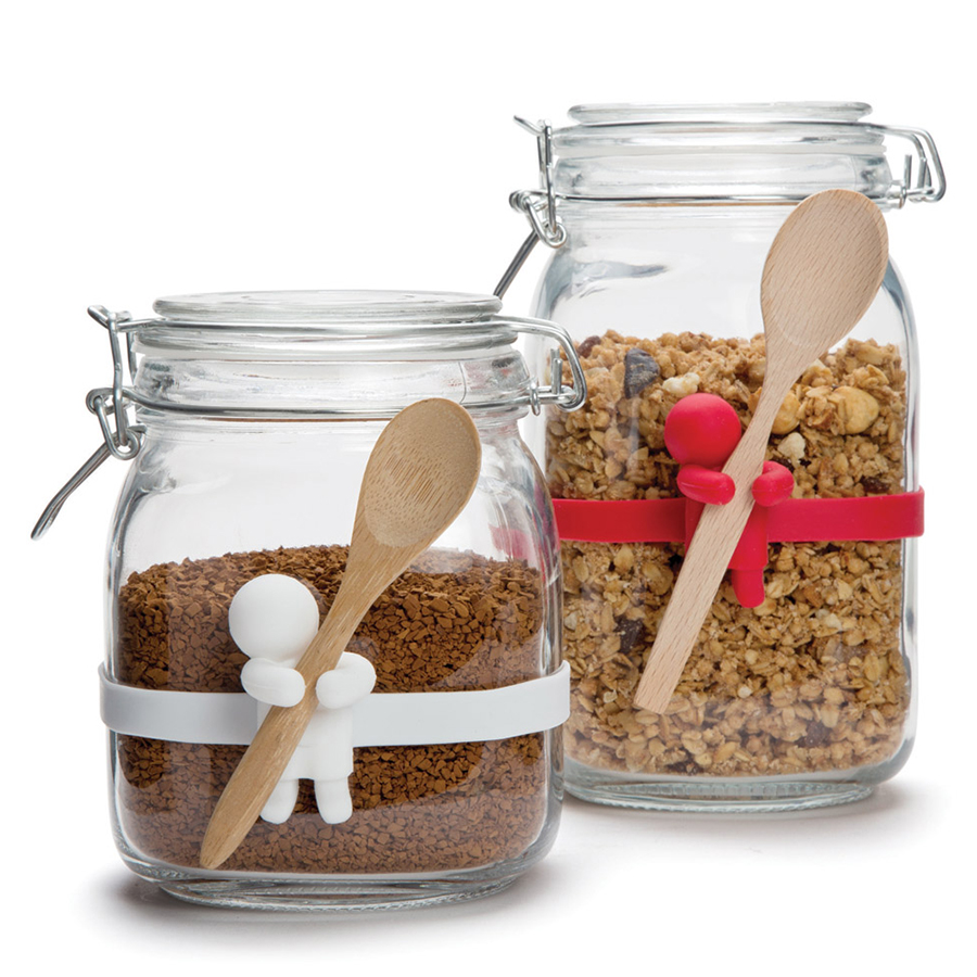 MB6771 Держатель для ложек june spoon силиконовый, белый Monkey Business  - Вид №8