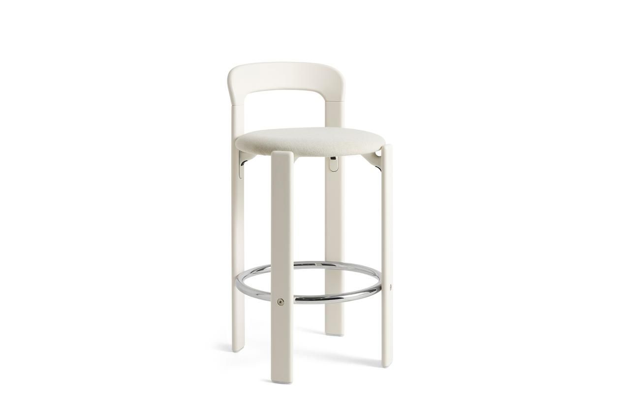 Высокий стул из бука с мягким сиденьем Hay Rey ARCH-00078935 - Вид №8