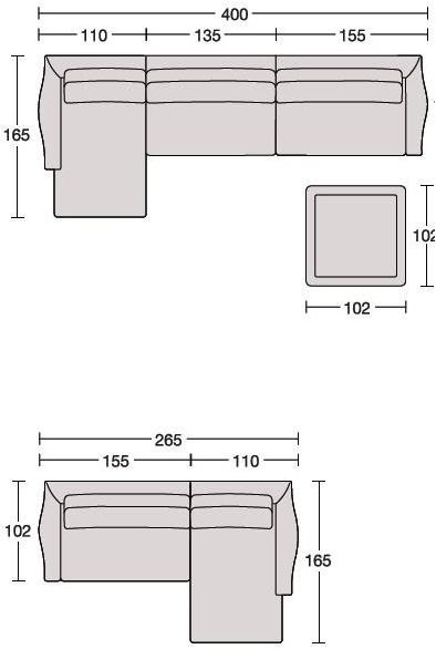 CTS SALOTTI Модульный тканевый диван Open sun-id-1461656 - Вид №9