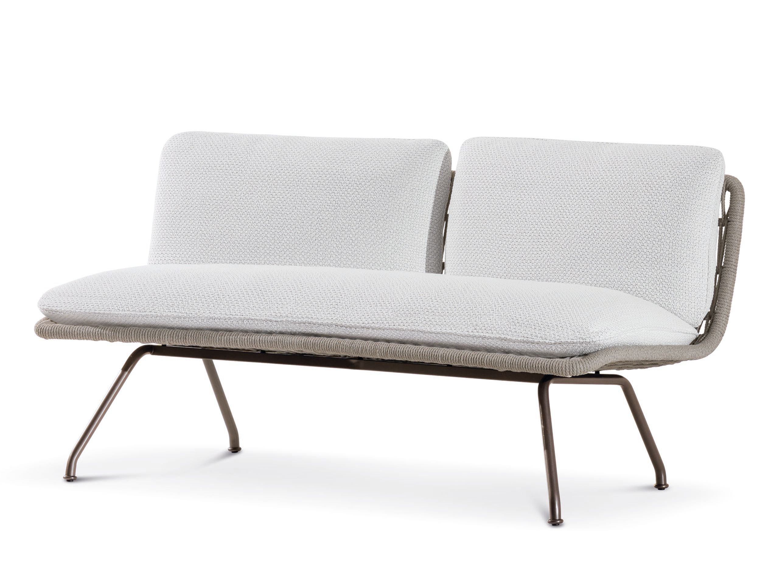 Ткань на открытом воздухе диван со спинкой Minotti Pattie Cord Outdoor ARCH-00053746