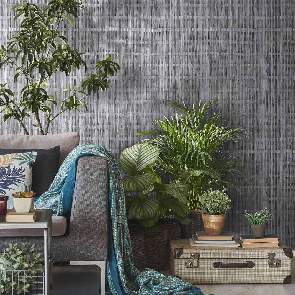 Обои флизелиновые Erismann Wild mix серые 1.06 м 12009-10 STLM-2100836 - Вид №2