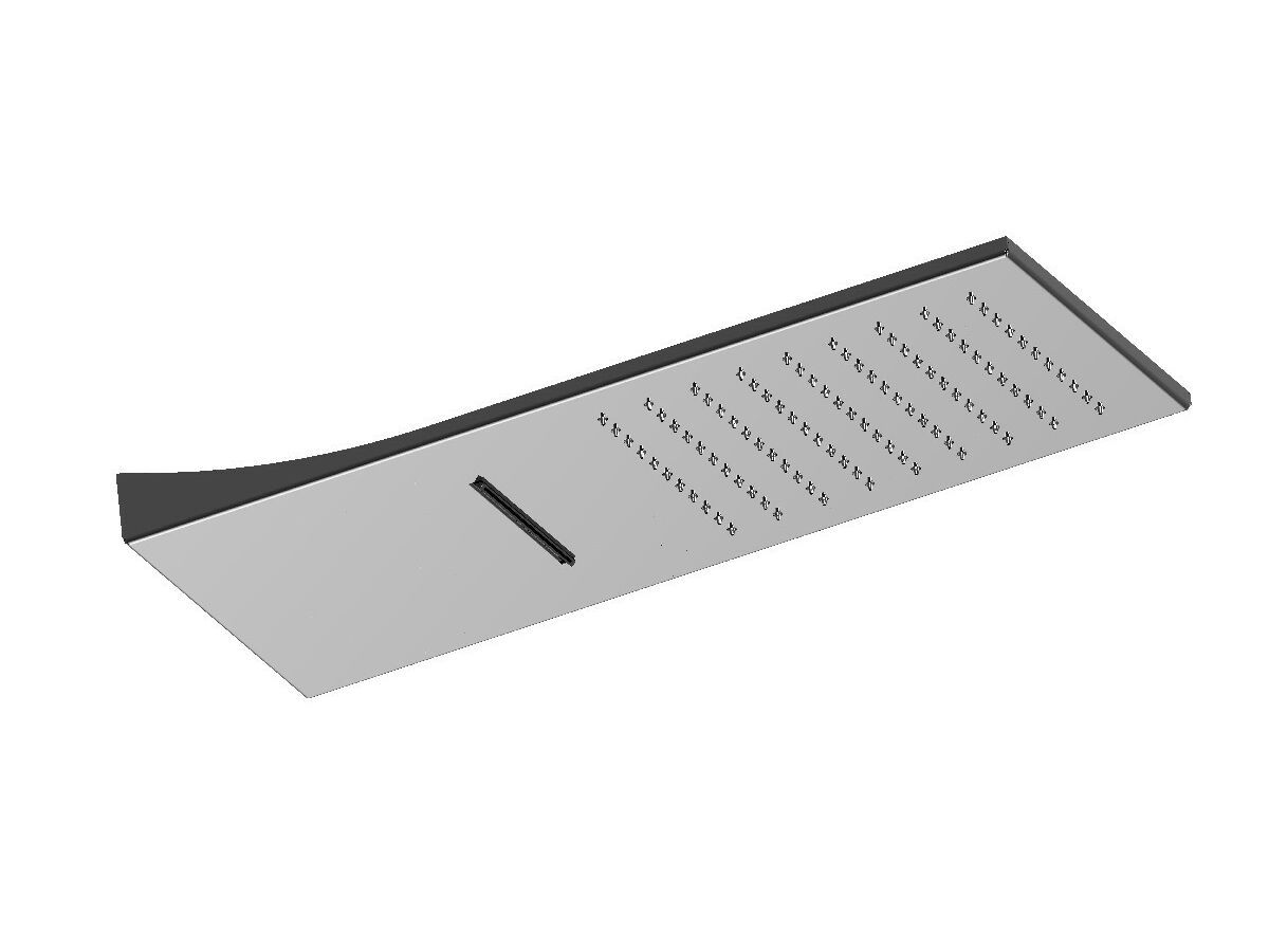 Настенная душевая головка из нержавеющей стали с системой защиты от накипи Rubinetterie Frattini душевые ARCH-00070914 - Вид №1