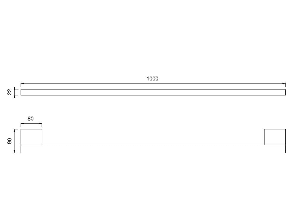 Держатель для полотенец из нержавеющей стали CEADESIGN SIXTY-аксессуары ARCH-00022909 - Вид №2