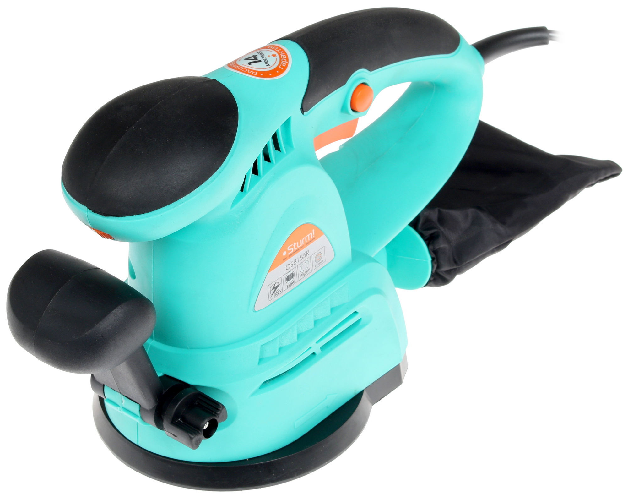 Эксцентриковая шлифмашинка Sturm! OS8155R 1086091 STDN-0012173