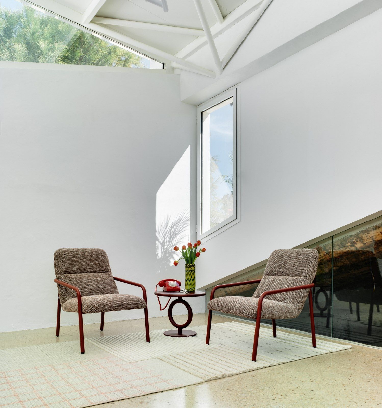 Журнальный столик из стали и МДФ SANCAL ARCH-00115676 - Вид №6