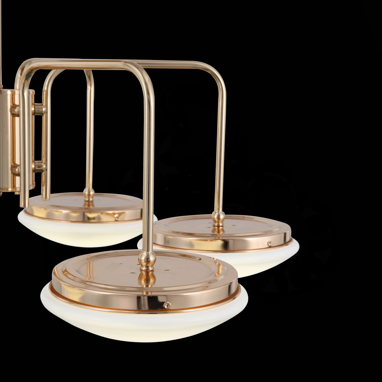 Потолочная светодиодная люстра ST Luce Pratico SLE120.202.06 белая ST LUCE PRATICO GOLD 109197 Белый  - Вид №1