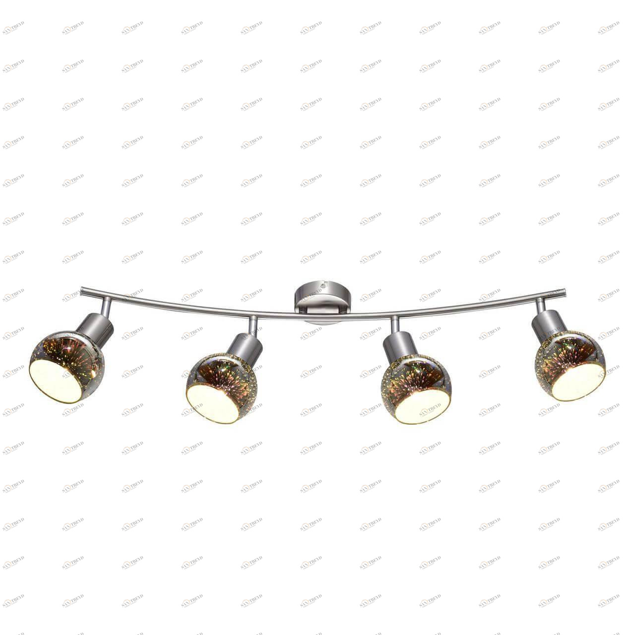 Спот потолочный на 4 лампы коричневый Illusione A6125PL-4SS ARTE LAMP ILLUSIONE 00-3891234 Коричневый 