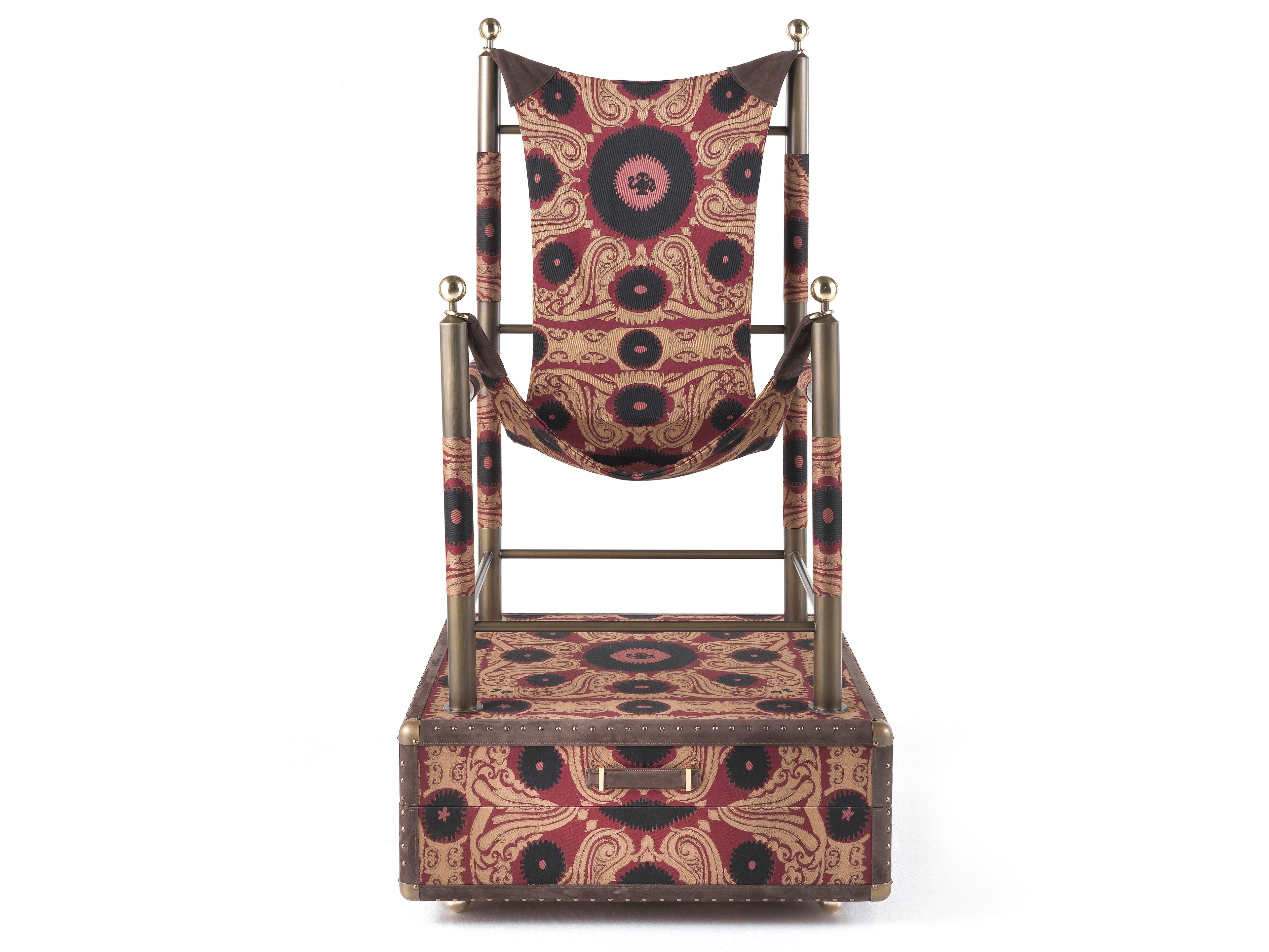 Тканевое кресло с подлокотниками ETRO Home Interiors ARCH-00035220 - Вид №2