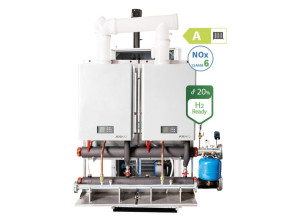 Встроенный конденсационный тепловой модуль для установки в технических помещениях