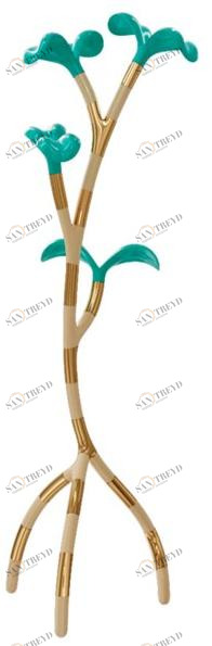 Scarlet Splendour Напольная вешалка из латуни Forest Fr6