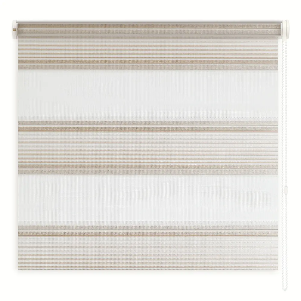 Штора рулонная день-ночь Verona 200x250 см белая 89071378 STLM-2036048 MIAMOZA
