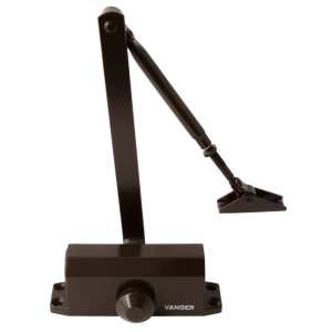 Доводчик дверной Vanger DC-45-BR, до 45 кг, цвет коричневый