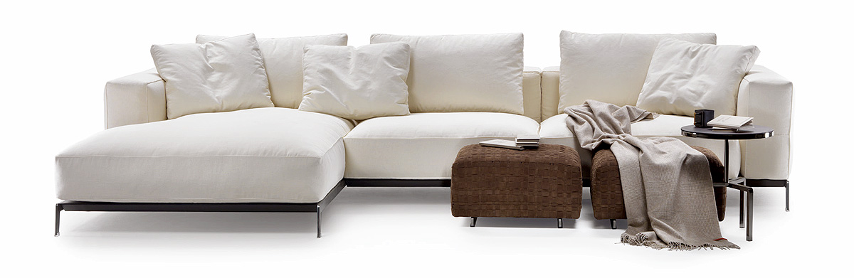 Диван ETTORE FLEXFORM 22915 + 22931 