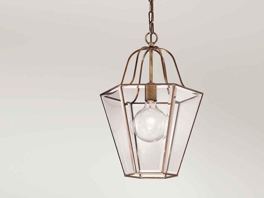 Il Fanale Подвесной светильник из латуни и стекла Rilegato 476.00.80/477.00.80 - Вид №1